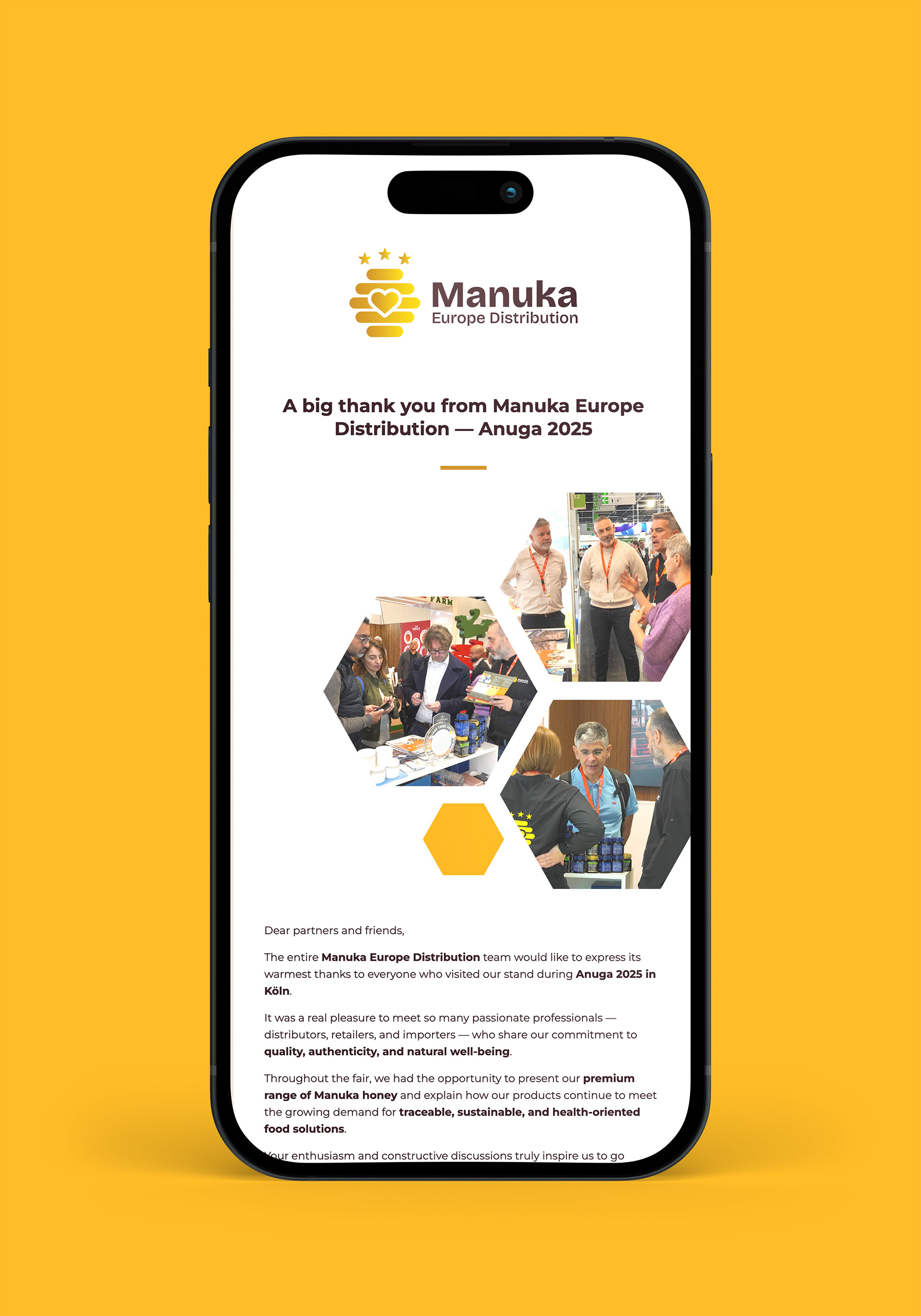 Manuka Europe Distribution Manuka Europe Distribution