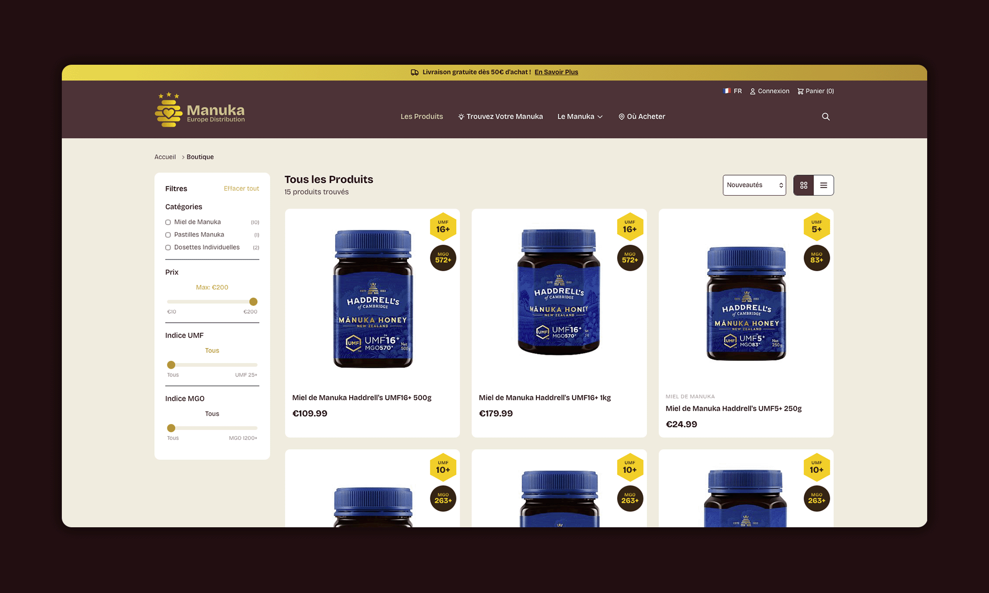 Manuka Europe Distribution Manuka Europe Distribution